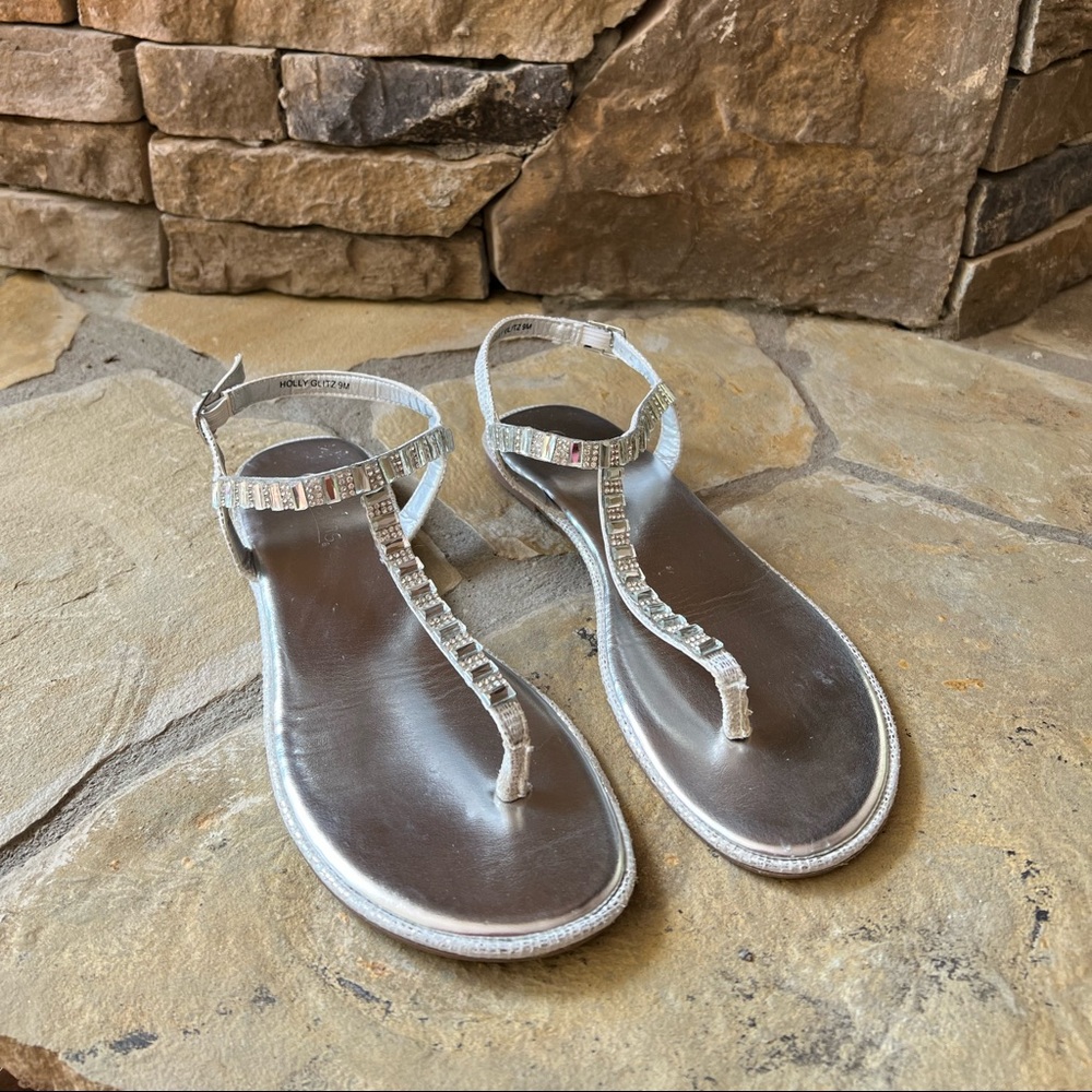 Palms Silver Sandles